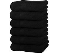 Utopia Towels - [72 Pack Premium Hand Towels - 100% Combed Ring Spun Cotton, Ultra Soft and Highly Absorbent, Extra Large Thick 41 x 71 cm, Hotel & Spa Quality (Black)