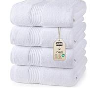 Utopia Towels Bath Towel Set - Premium 700gsm 100% Ring Spun Cotton - Quick Drying - Highly Absorbent - Soft Touch - Perfect for Everyday Use - 4 Pack