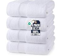 Utopia Towels Bath Towel Set - Premium 700gsm 100% Ring Spun Cotton - Quick Drying - Highly Absorbent - Soft Touch - Perfect for Everyday Use - 4 Pack