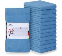 Utopia Towels Kitchen Bar Mops, Pack of 12, 16 by 19 Inches, 100% Cotton Ring Spun, Super Absorbent Towels, Multi-Purpose Cleaning Towels for Home and Kitchen Bars