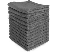 Utopia Towels Luxury Cotton Washcloth Towel Set (12 Pack, 30 x 30 cm) Multi-purpose Extra Soft Fingertip Towels, Highly Absorbent Face Cloths,...