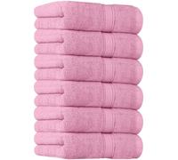 Utopia Towels Premium Hand Towels 41 x 71 cm, 6-Pack Pink | 100% Combed Ring Spun Cotton, Ultra Soft and Highly Absorbent, Extra Large Thick, Machine Washable Hotel & Spa Quality