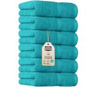 Utopia Towels Premium Hand Towels 41 x 71 cm, 6-Pack Turquoise