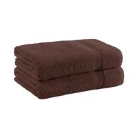 Utopia Towels - Premium Jumbo Bath Sheet (90 x 180 cm, 2 Pack) -100% Ring Spun Cotton Highly Absorbent and Quick Dry Extra Large Bath Sheet - Super Soft Hotel Quality Towel (Plum) (Chocolate)