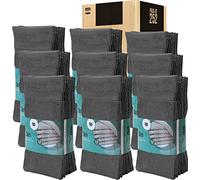 Utopia Towels Premium Washcloth Set (30 x 30 CM) 252 Pack, Grey | 100% Cotton Face Cloths, Highly Absorbent, Soft Feel Fingertip Towels, Machine Washable, Hotel and Spa Quality