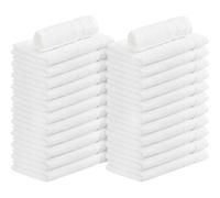 Utopia Towels White Salon Towels, Pack of 72 Not Bleach Proof, 16 x 27 Inches Highly Absorbent Towels for Hand, Gym, Beauty, Spa, and Home Hair Care