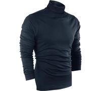 Utopia Wear Men's Sweater T-Shirt, Navy, Medium