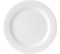 Utopia Wide Rimmed Melamine Plate 9inch / 23cm - Case of 6 - Round Melamine Plates