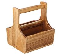 Utopia Wood Presentation, JMP973-000000-B01002, Rockport Small Condiment Crate 5.75 x 5.25" (14.5 x 13cm) (Box of 2)