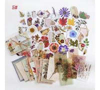 (Utopian Garden) 60pcs/Set multi-choice stickers Material package Vintage literary plants characters DIY handbook decoration Scrapbooking Label Diary Journal Planner