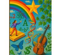 Utopian Scholastic Wallpaper Style Notebook: Poster Design, 140 Pages, Surrealism, Composition Notebook perfect for Work, Study