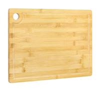 Utoplike Bamboo Cutting Board 40.6 x 30.5 cm, Wood Chopping Board for Kitchen, Meat, Vegetables, Butcher Block with Juice Groove, 1.4H cm
