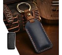 UTOYA Leather Car Key Case Key Bag Car Smart Key Cover Shell,Fit for Volvo S60 V60 S90 V90 Xc40 C40 Xc60 Xc90 Polestar 2 3 4 5 6