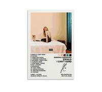 UTOYA Sabrina Carpenter Emails I Can't Send Poster Poster Decorative Painting Canvas Posters Bedroom Painting 12x18inch(30x45cm)