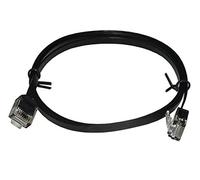 UTP CAT.6A Network Cable with Space Saving Connector MT 1 Color Black