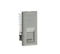 UTP CAT5e RJ45 Outlet Module 25 x 50mm - Grey