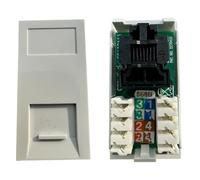 UTP CAT5E RJ45 Outlet Module 25 x 50mm - White (1)