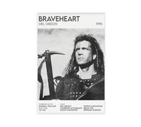 UTRDCF Braveheart Poster Canvas Poster Wall Art Decor Print Picture Paintings for Living Room Bedroom Decoration 12x18inch(30x45cm)