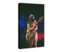 UTRDCF Khruangbin Laura Lee Poster Canvas Poster Wall Art Decor Print Picture Paintings for Living Room Bedroom Decoration 16x24inch(40x60cm)