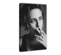 UTRDCF Kristen Stewart Poster Canvas Poster Wall Art Decor Print Picture Paintings for Living Room Bedroom Decoration 20x30inch(50x75cm)