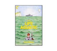 UTRDCF The Life Aquatic with Steve Zissou (2004) Movie Film Poster Canvas Poster Wall Art Decor Print Picture Paintings for Living Room Bedroom Decoration 08x12inch(20x30cm)