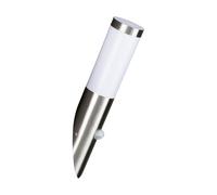 Utrecht 1 Light E27 Stainless Steel Outdoor IP44 Wall light With PIR