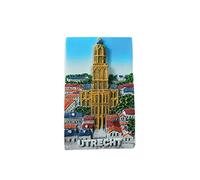 Utrecht Holland 3D Fridge Magnet Souvenir Gift,Resin Handmade Utrecht Refrigerator Magnet Home & Kitchen Decoration Collection