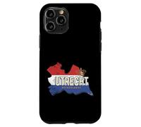 Utrecht Netherlands Retro Map Dutch Vintage Souvenir Case for iPhone 11 Pro