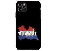 Utrecht Netherlands Retro Map Dutch Vintage Souvenir Case for iPhone 11 Pro Max