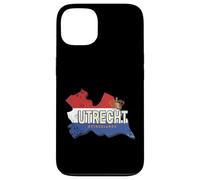 Utrecht Netherlands Retro Map Dutch Vintage Souvenir Case for iPhone 13