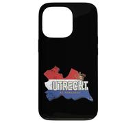 Utrecht Netherlands Retro Map Dutch Vintage Souvenir Case for iPhone 13 Pro