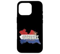 Utrecht Netherlands Retro Map Dutch Vintage Souvenir Case for iPhone 16 Pro