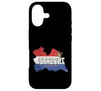 Utrecht Netherlands Retro Map Dutch Vintage Souvenir Case for iPhone 17