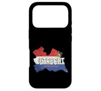 Utrecht Netherlands Retro Map Dutch Vintage Souvenir Case for iPhone 17 Pro