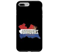 Utrecht Netherlands Retro Map Dutch Vintage Souvenir Case for iPhone 7 Plus/8 Plus