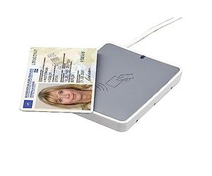 uTrust 3700F USB NFC 13.65 Reader for Contactless Cards and Tokens/NPA