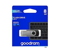 UTS2-0080K0R11 Pendrive: USB A USB 2.0 8GB R: 20MB/s W: 5MB/s Black