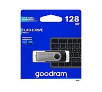 UTS2-1280K0R11 Pendrive: USB A USB 2.0 128GB R: 20MB/s W: 5MB/s Black