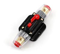 UTSAUTO Circuit Breaker 40Amp Resettable Fuse Circuit Breaker Auto Car Stereo Inline Fuse Holders Inverter, Manual Reset 12V-24V DC for Automotive Marine Boat Audio System Protection