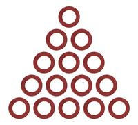 UTSAUTO Outboard Lower Unit Oil Drain Gasket 90430-08021-00 90430-08003 Replacement for Yamaha 4-Stroke Models Oil Drain Plug Gaskets 15Pcs