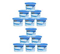 UTTAM 500ml Dehumidifiers - Moisture Absorber and Condensation Remover for Home, Kitchen, Wardrobe, Bedroom, Caravan, Office, Bathroom, Basement - Combats Damp, Mold, and Moisture (Pack of 12)