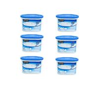 UTTAM 500ml Dehumidifiers - Moisture Absorber and Condensation Remover for Home, Kitchen, Wardrobe, Bedroom, Caravan, Office, Bathroom, Basement - Combats Damp, Mold, and Moisture (Pack of 6)