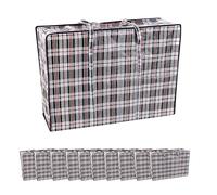 UTTAM Large Laundry Bags with Zips - Strong Big Storage Bags with Zips & Handle Attached,Best for Moving, Shopping and Laundry, Reusable, Multicolor (5, XL (80 X 60 CM))