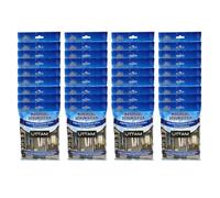 UTTAM Wardrobe Dehumidifier Hanging Bags Bulk Pack, Condensation, Dehumidifiers for Damp, Mould, Moisture Absorbers, Bedroom, Caravan, Bathroom, Basement, Office (210g Each) (Pack of 18)