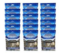 UTTAM Wardrobe Dehumidifier Hanging Bags Bulk Pack, Condensation, Dehumidifiers for Damp, Mould, Moisture Absorbers, Bedroom, Caravan, Bathroom, Basement, Office (210g Each) (Pack of 36)