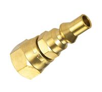 UTTASU 1/4" RV Propane Quick Connect Adapter for Barbecue Grill - 3/8" Female Flare Inlet, Compatible with Chef Pro, Explorer, Pioneer, Yukon, SEQUOIA, Del Rio, Outland & Deluxe Grills