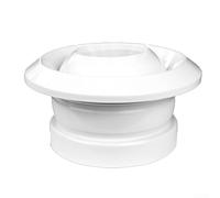 UTTASU 360° Rotating Spherical Exhaust Vent ABS Round Ventilation Nozzle Adjustable Air Direction For Hotels Schools Basements Factories(300)