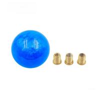UTTASU Acrylic Gear Shift Knob Manual Transmission Shifter Head - Ergonomic Lightweight 116g Replacement Ball with Multi-Adapter for Custom Car Interior Styling(Light Blue)