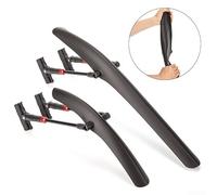 UTTASU Adjustable Bicycle Mudguard For RXC Lightweight Quick-Release Front And Rear For Fender Set Compatible With Most Road Bikes, 48.5 Cm(road bike)