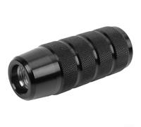 UTTASU Aluminum Alloy Gear Shifter Knob - Anti-Slip Ergonomic Shift Handle for Cars & Trucks - Lightweight Rust-Resistant Manual Transmission Lever Upgrade Red Blue Black(Black)